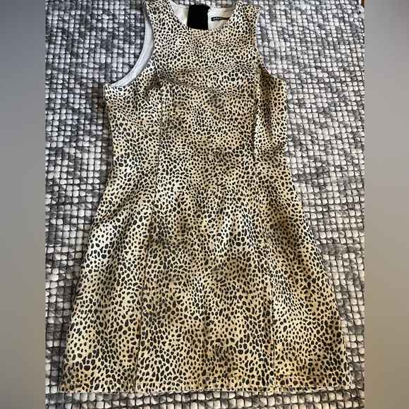 Beautiful Alexander Wang denim cheetah dress - Picture 8 of 9